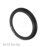 CGPro Aluminum Step-Up/Down lens Ring 52mm