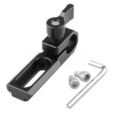 CGPro Single 15mm Rod Clamp with NATO Rail Rod Clamps - CINEGEARPRO