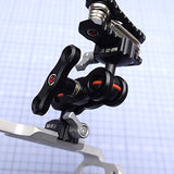 Vlogger Folding Screwdriver and Hex Key Utility Multi Tool (Black)