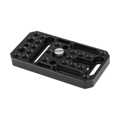 CGPro Multipurpose Cheese Plate Extension Platform With 1/4" & 3/8" Threads & Mounting Grooves Mounting Plate - CINEGEARPRO