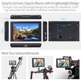 FEELWORLD FW279 7 Inch Ultra Bright 2200nit Daylight Viewable Field Monitor 4K HDMI In Out Monitor - CINEGEARPRO
