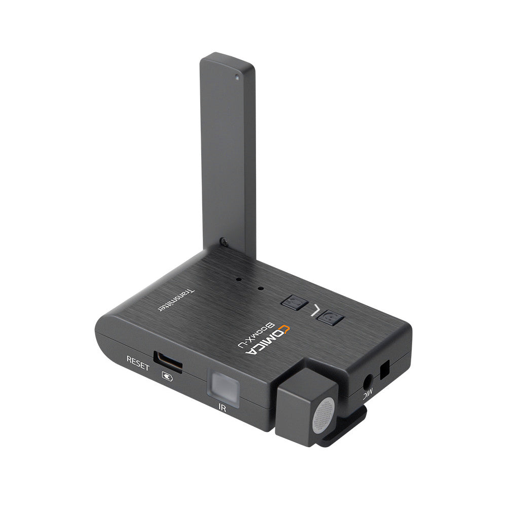 COMICA BoomX-U U2 Broadcasting-Level Multi-functional Mini UHF Wireless Microphone Dual Channel