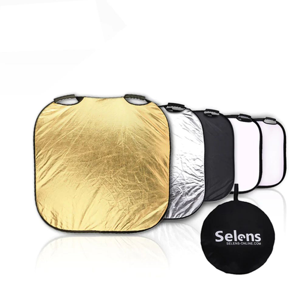 Selens Collapsible 5-in-1 Square Reflector – CINEGEARPRO SHOP