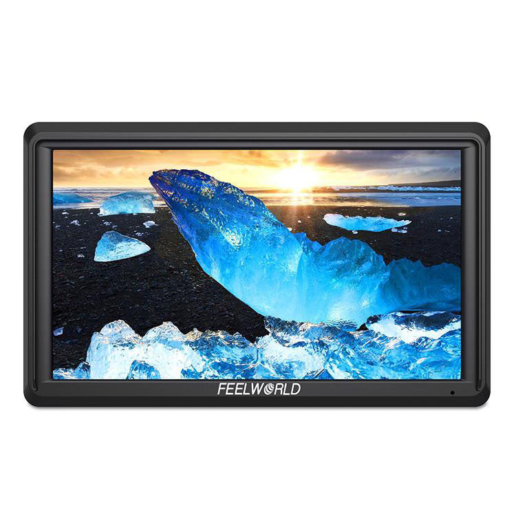 FEELWORLD S55 5.5 Inch DSLR Camera Field Monitor IPS 1280x720 Support 4K HDMI Input Output Tilt Arm Power Output Monitor - CINEGEARPRO