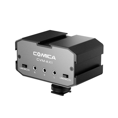 Comica Audio CVM-AX1 Camera-Mount Two-Channel Audio Mixer for DSLR Cameras