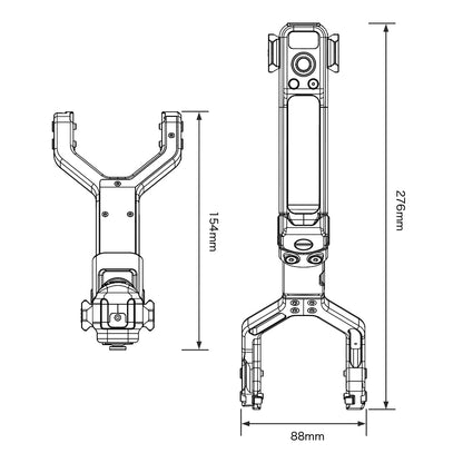 TiLTA TGA-ARH Advanced Rear Operating Handle for DJI RS 2