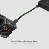 Comica Traxshot Shotgun Microphone Rotatable Dual-Capsule Mono/Two-Level Stereo/Front and Rear Pattern Switching