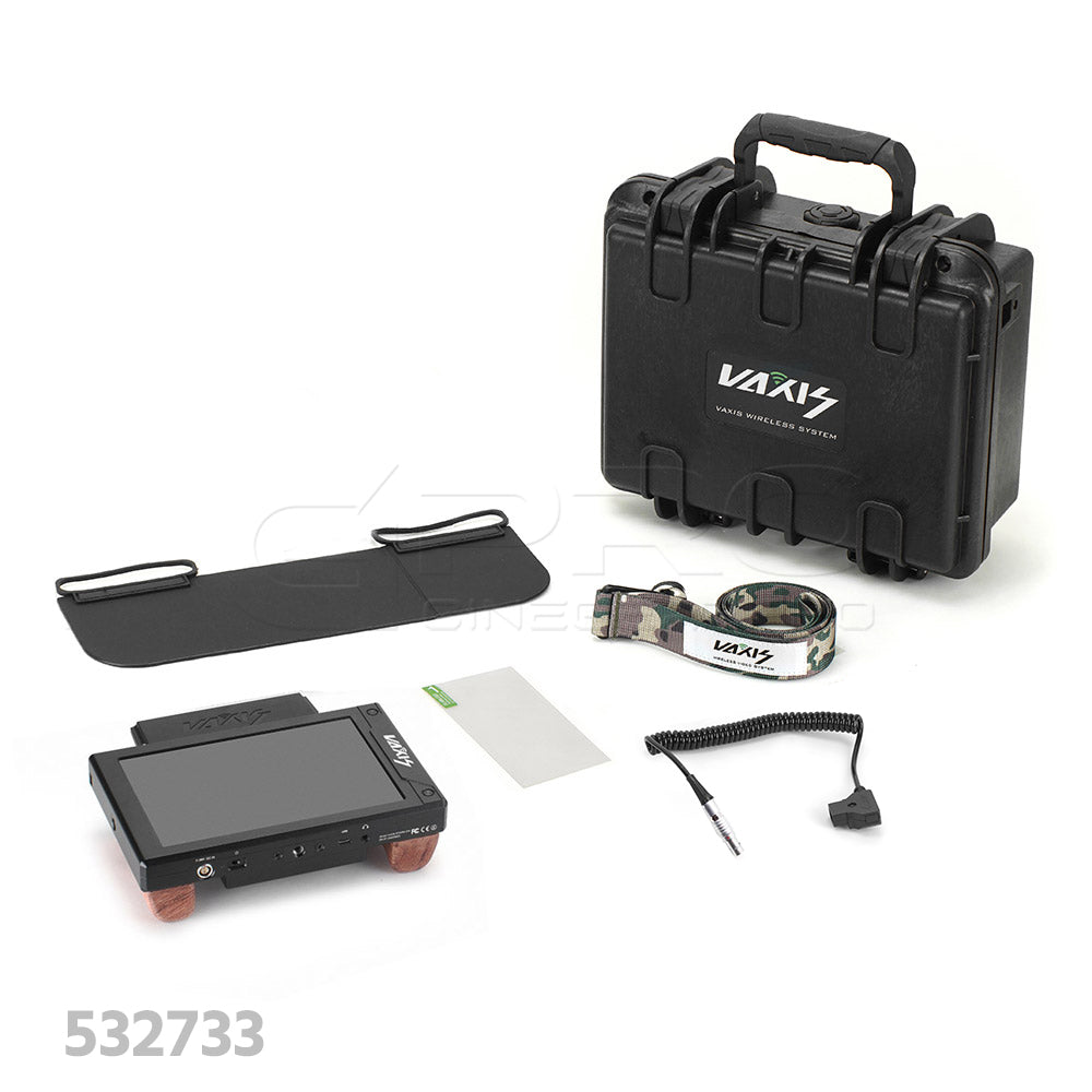 VAXIS Storm 072 7 Inch 1500 nits Wireless Monitor Built In 1000FT+ Receiver (300m/1000ft)