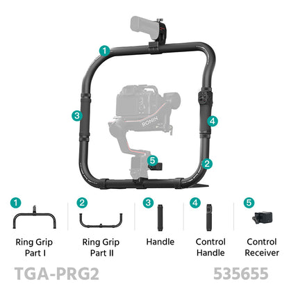 TiLTA TGA-PRG Basic Ring Grip Plus For DJI RS 2/ RS3/ RS3 Pro/ RS4 Pro/ RS4