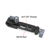 Vlogger NATO Rod Holder For DJI RS3 RS3 Pro