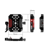 Vlogger Universal Quick Releases Plate Compatible manfrotto and Arca Swiss