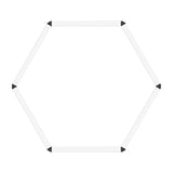 Aputure Hexagon Flat Connector for INFINIBAR Series LED Panel Lights