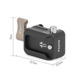 TiLTA TA-NTC-CSA-B NATO Clamp To Cold Shoe Adapter