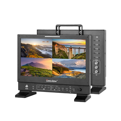 DESVIEW S14-HDR 14" 4K HDMI/3G-SDI Multi-View Broadcast Monitor