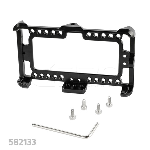 CGPro Monitor Cage Bracket Perfect Fit For FeelWorld F5 5 inch Monitor