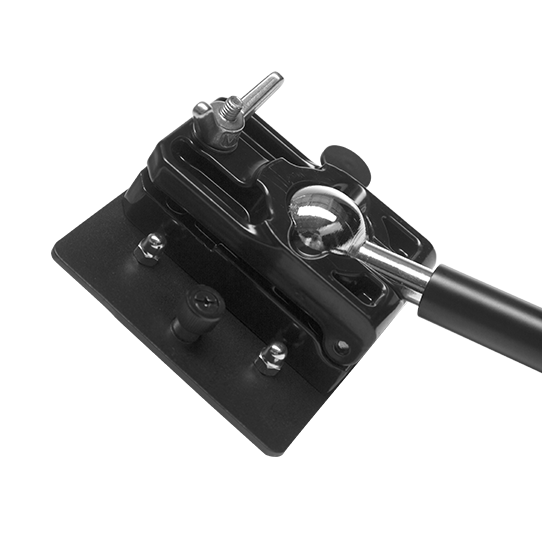 NanLite HD-T12-4-BHG holder for 4 Pavotubes holder with Gooseneck Lighting Accessories - CINEGEARPRO