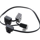 CGPro D-TAP Male to 3 D-TAP Female 2 Pin Extension Cable for DSLR Rig Power Cable - CINEGEARPRO