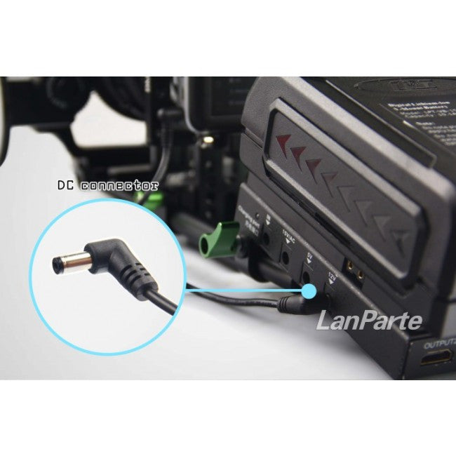 LanParte DC-25-07 Blackmagic Pocket Cinema Camera BMPCC DC power supply cable Power Cable - CINEGEARPRO
