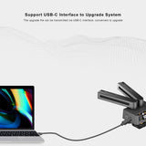 Comica Traxshot Shotgun Microphone Rotatable Dual-Capsule Mono/Two-Level Stereo/Front and Rear Pattern Switching