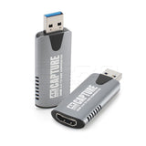 CGPro HDMI 2.0 To USB Video Capture Card Adapter Support 4K 60Fps Input / 1080P 60Fps Output