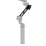 CGPro Versatile Extension Arm With Double-ended ARRI Rosette Mount M6 Thread For DSLR Camera Shoulder Mount Rig (Non-stretch) rosette arm - CINEGEARPRO