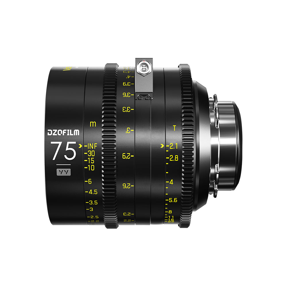 DZOFILM VESPID Cyber 75mm T2.1 Prime Cine Lens PL&EF interchangeable Mount