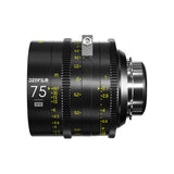 DZOFILM VESPID Cyber 75mm T2.1 Prime Cine Lens PL&EF interchangeable Mount