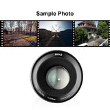 MEIKE 65mm T2.2 Manual Focus Cinema Prime Lens MFT Mount