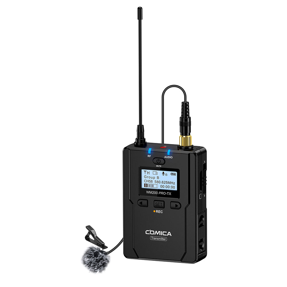 COMICA CVM-WM200 PRO UHF Metal Dual-channel Wireless Microphone