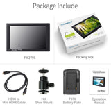 FEELWORLD FW279S 7 Inch 2200nit Daylight Viewable Monitor 3G-SDI 4K HDMI In/Out Monitor - CINEGEARPRO