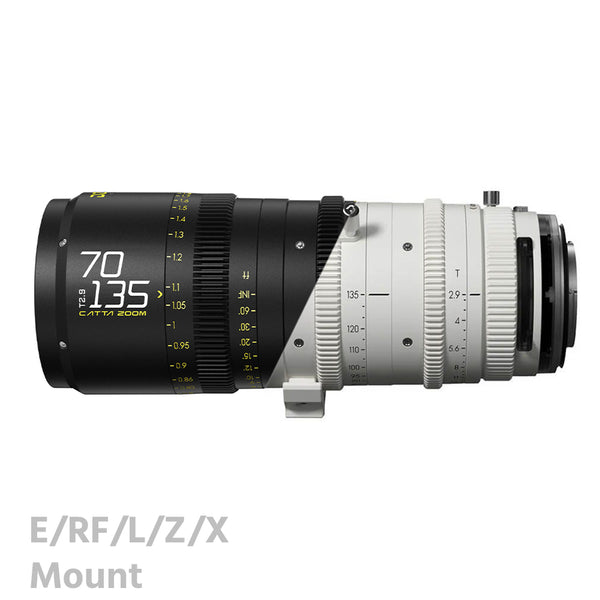 DZOFILM CATTA ZOOM FF 70-135mm T2.9 Full Frame Cine Zoom Lens E/RF/L/Z/X Mount (White/Black)