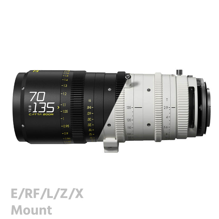 DZOFILM CATTA ZOOM FF 70-135mm T2.9 Full Frame Cine Zoom Lens E/RF/L/Z/X Mount (White/Black)