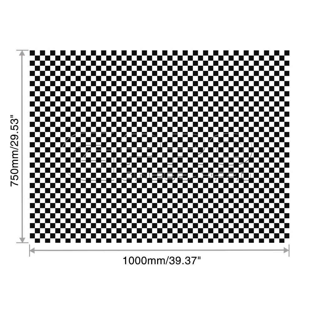 Checkerboard Lens Distortion Test Chart 1000x750mm
