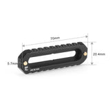 Vlogger NATO Rail  46mm - 70mm with Safety Pin