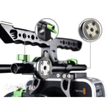 LanParte MA-02 Magic Arm w/ Rosette Lock & Single Rod Clamp Articulated Arms - CINEGEARPRO