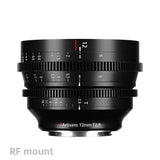 7Artisans 12mm T2.9 APS-C MF Cine Lens E/FX/RF/L/M43/Z Mount