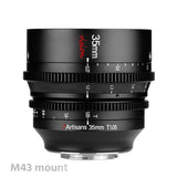 7Artisans 35mm T1.05 APS-C MF Cine Lens E/FX/RF/L/M43/Zcam Mount
