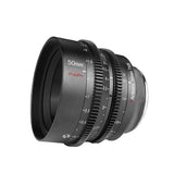 7Artisans 50mm T1.05 APS-C MF Cine Lens E/FX/RF/L/M43/Z cam mount