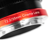 MEIKE 35mm T2.2 Mini Prime Series Cine Lens RF Mount