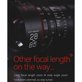 CHIOPT Xtreme 28-85MM T3.2 COMPACT ZOOM CINEMA LENS