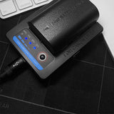 Vlogger Portable LP-E6 Charger With LED Light