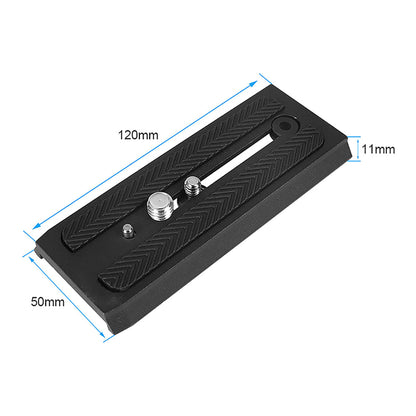 CGPro 501PL Quick Release Plate 120mm For Manfrotto 501