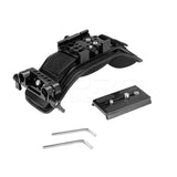 CGPro Shoulder Pad With Manfrotto Quick Release Plate And 15mm Rail Clamp Shoulder Support - CINEGEARPRO