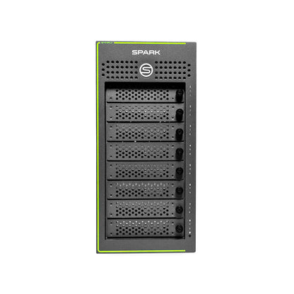 Symply SPARK XT Desktop 8 Bay Thunderbolt 3 RAID 112TB inc HardCase