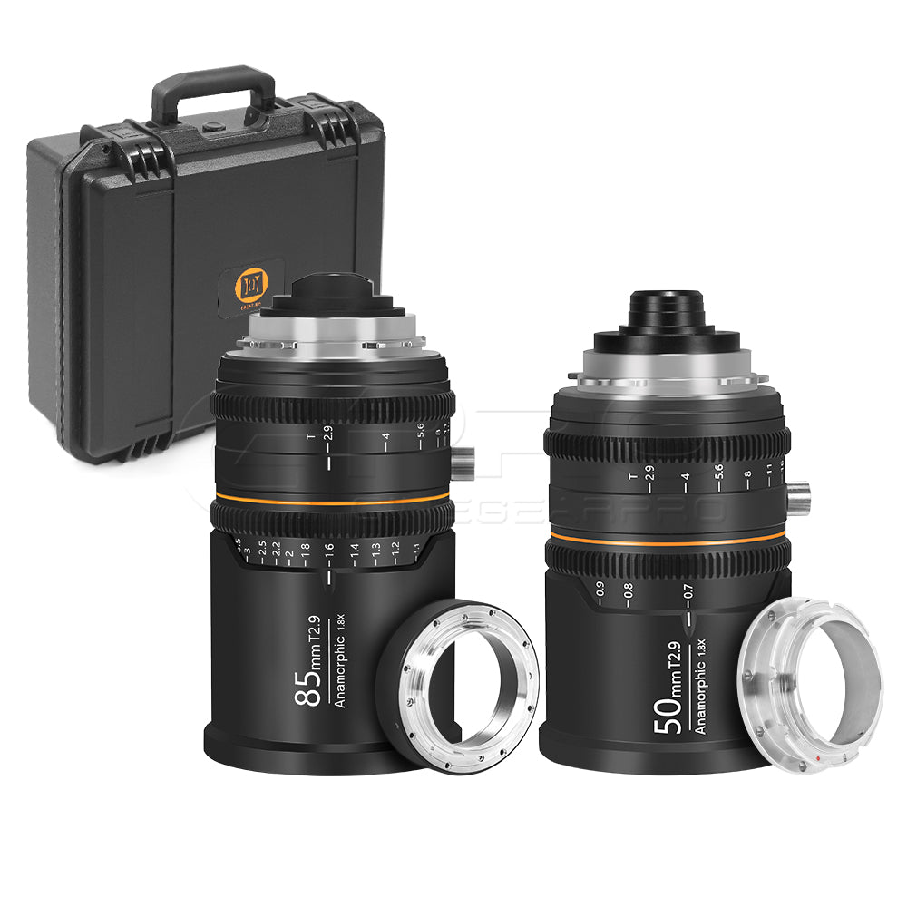 BLAZAR (Great Joy) 1.8X Anamorphic Dual Lens Bundle 35mm/50mm/85mm PL&EF interchangeable Mount