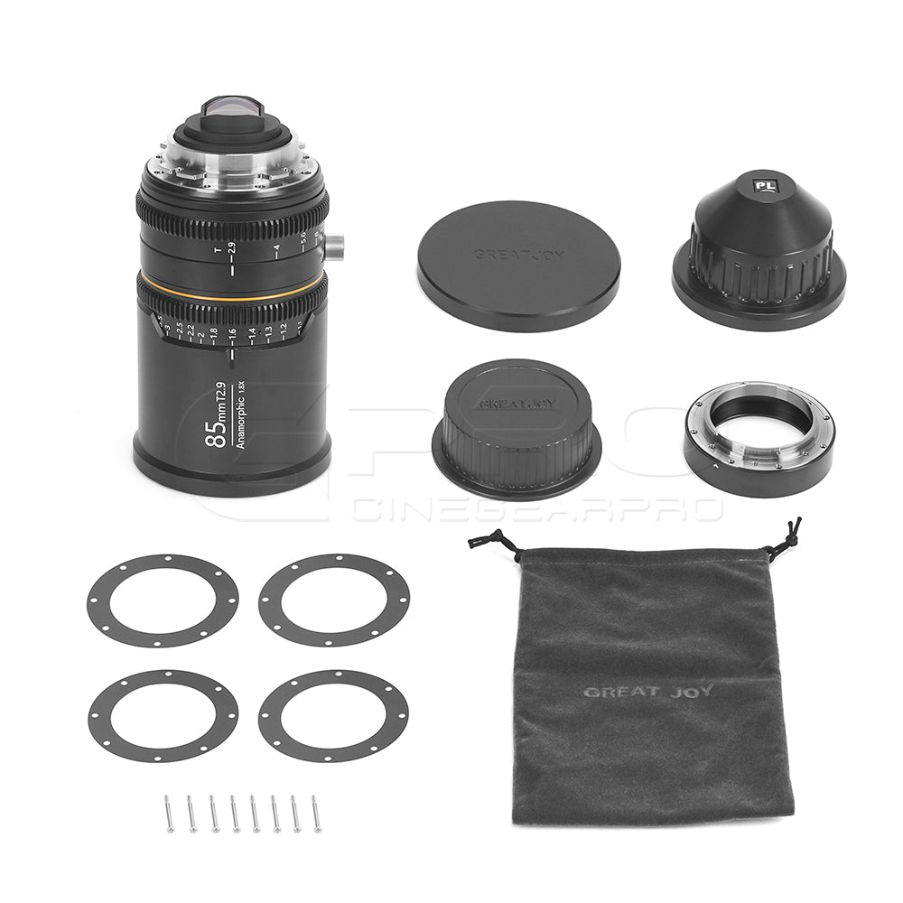 BLAZAR (Great Joy) 1.8X Anamorphic Dual Lens Bundle 35mm/50mm/85mm PL&EF/RF/L/E Mount
