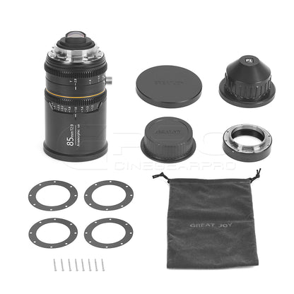 BLAZAR (Great Joy) 1.8X Anamorphic Dual Lens Bundle 35mm/50mm/85mm PL&EF/RF/L/E Mount