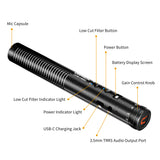 Comica CVM-VM20 Multi-Functional Super Cardioid Condenser Shotgun Microphone