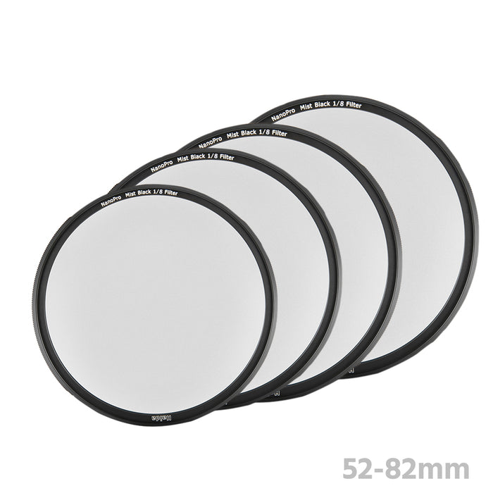 Haida NanoPro Mist Black 1/8 Filter(52mm-82mm)