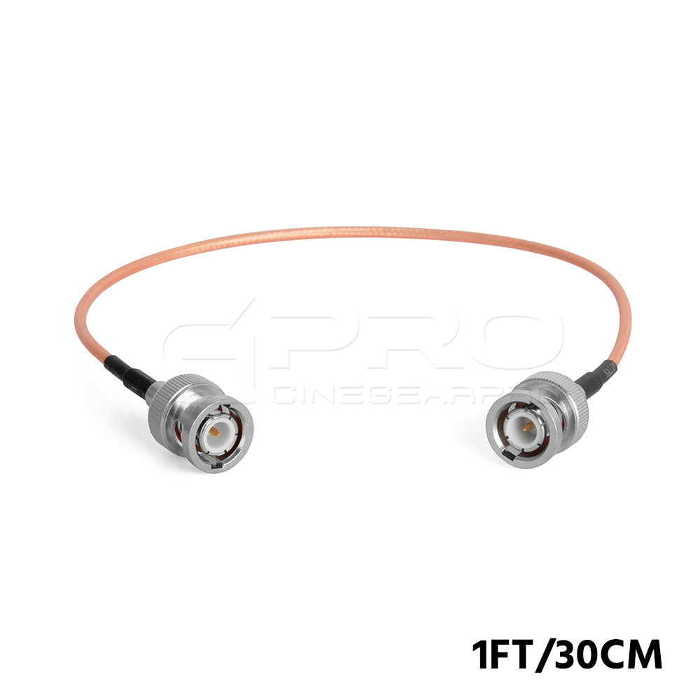 CGPro Ultra Thin BNC to BNC Male HD-SDI 6G-SDI Cable SDI Cable - CINEGEARPRO